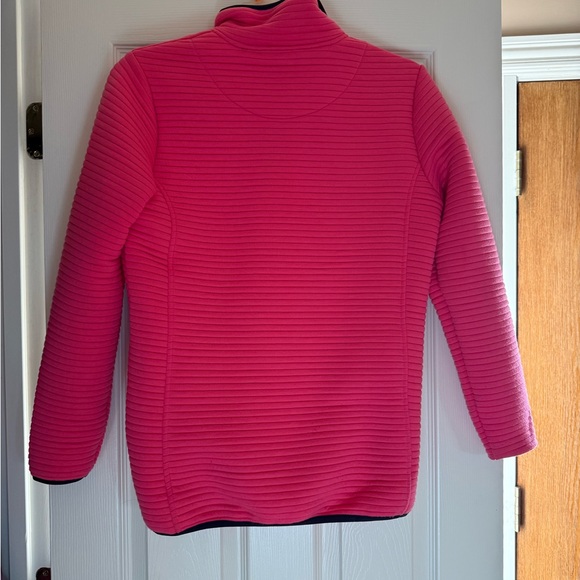 Simply Southern Pink Ribbed Pullover - Picture 2 of 3